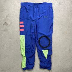 80年代 adidas アディダス ナイロントラックパンツ メンズXL相当 