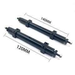 1/14 トレーラー　アルミ製リアホイールアクスル トレーラー用 トレッド 140mm
