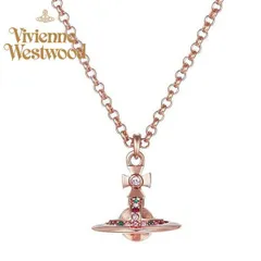 Vivienne Westwood ヴィヴィアンウエストウッド ネックレス ピンクゴールドオーヴ PETITE 63020098-G002 No-10