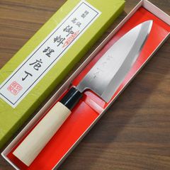 堺孝行 出刃包丁 霞研水牛柄 5寸 - メルカリ
