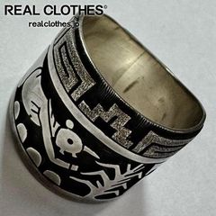 ホピ族hopi Berra Tawahongva ベラ・タホングヴァ バングル INDIAN JEWELRY】 HOPI ホピ族 Berra Tawahongva ベラ