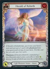 【中古】Flesh and Blood MON020[C]：(Rainbow Foil)Herald of Rebirth (1)