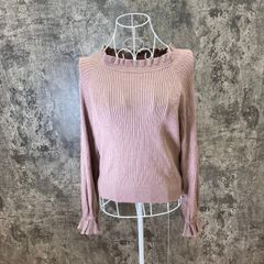 ☆GRL☆グレイル♪カットソー♪リブ♪パープル♪大人可愛い♪(M)