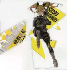 【中古】アクリルスタンド・アクリルパネル 四ノ宮キコル アクリルMEGAフィギュア 「怪獣8号」 ジャンプキャラクターズストア限定