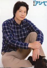 [중고] 생사진(남성) 겐자키 켄타로(스가오의 아버지)/전신·캐릭터 샷/무대[청소년 아시베] 랜덤 브로마이드