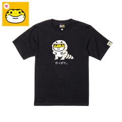 だっぴりフード　半そでＴシャツ（黒）