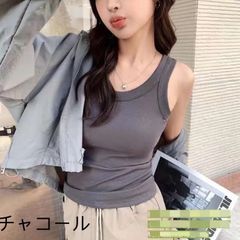 レディースタンクトップ　カップ無し
