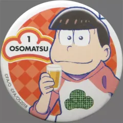 【中古】バッジ・ピンズ(キャラクター) おそ松 「おそ松さん on STAGE ～SIX MEN’S SHOW TIME 2～ トレーディング缶バッジ ANIME ver.」