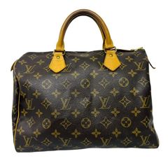 LOUIS VUITTON ルイヴィトン スピーディ30 M41526 ブラウン モノグラム ミニボストンバッグ ユニセックス 【中古】 42505K68