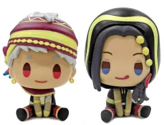 【中古】トレーディングフィギュア 全2種セット スカラビア寮 デフォルメフィギュア 「一番くじ ディズニー ツイステッドワンダーランド 第四弾」 D賞