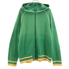 GAP ギャップ 長袖 ジップパーカー XL グリーン メンズ 古着