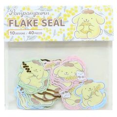 【フレークシール】ポムポムプリン ダイカットミニシール