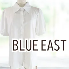 【未着用】 BLUE EAST パフスリーブシャツ オフホワイト Ｍサイズ タグ付き レディース ブルーイーストのサムネイル