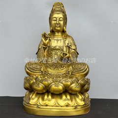 特級呪物】不浄を遠ざける黄金観音の守り神 縁起物 お守り 守護霊