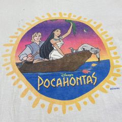 0108 90ｓ　XL　ベージュ　ポカホンタス　ディズニー　ビンテージ