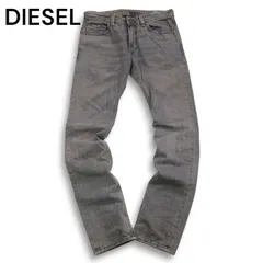イタリア製★ DIESEL ディーゼル 【THAVAR 0807C】 USED加工★ スリム スキニー デニム パンツ ジーンズ Sz.31　メンズ