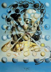 サルバドール・ダリ　球体のガラテア　A3(297㎜×420㎜）アートポスター 日本製 絵画 インテリア 壁紙