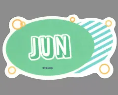 【中古】シール・ステッカー(男性) ジュン クリアステッカー 「SEVENTEEN CAFE 2019」