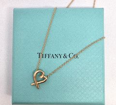 ★【定価14万】新品磨き済み Tiffany & Co  ティファニー パロマ・ピカソ ラビング ハート ペンダント ネックレス 750PG 18K 18金 ピンクゴールド レディース