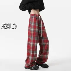 [5XL0]春 コーデ メンズ 用 服 シンプル 大人 紳士服 アメリカン ストリート カジュアル ストレート ワイド チェック パンツ 春用  カジュアル 通勤スタイル 重ね着コーデ ゆったりシルエット 快適フィット 動きやすい デイリー