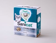 【新品･未使用】Sanicatストロングクランプ3箱セット【猫砂 ネコ砂 鉱物系 固まる】