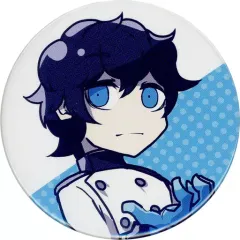 【中古】バッジ・ピンズ そらる(必殺のコマンド/背景：白×青) 缶バッジ 「そらまふうらさかのふゆやすみ！～クリスマス会～ ～新年会～」 缶バッジくじ景品