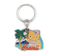 サンリオUSA　ハローキティキーホルダー　diamond head　ABC STORES限定