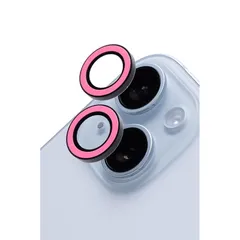iFace Neo iPhone 15 /15Plus 専用 カメラレンズ カバー 強化ガラス (ネオピンク)【 iPhone15 iPhone15plus カメラレンズプロテクター カメラフィルム 保護カバー キズ防止 汚れ防止 】