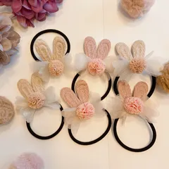 ふわふわヘアゴム