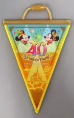 【中古】置物・装飾品 ミッキー＆ミニー(スカイブルー～オレンジ) ドリームガーランド 「東京ディズニーリゾート40周年 “ドリームゴーラウンド”」 東京ディズニーリゾート限定