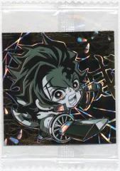 BANDAI 鬼滅の刃/ディフォルメシールウエハース 1弾/2531545 竈門 炭治郎【緑】 21