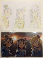 THE IDOLM@STER MOVIE 빛의 저편에 방문자 특전 아춘미)본편 복제 원화&셀 화풍 클리어 파일 엔진아