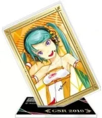 【中古】アクリルスタンド・アクリルパネル 初音ミク 2010Ver. 「初音ミク GTプロジェクト トレーディングアクリルスタンド」