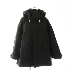 ザ リラクス THE RERACS ルーズショートモッズコート LOOSE SHORT MODS COAT フード付き アウター 36 S 黒 ブラック /YQ ■OSのサムネイル