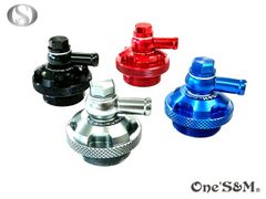 ブリーザーシステム 取出し用 アルミCNC削り出し アタッチメント オイルフィラーキャップ 133