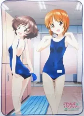 【中古】抱き枕カバー・シーツ(キャラクター) 西住みほ＆秋山優花里 描き下ろしブランケット 「Blu-ray ガールズ＆パンツァー」 とらのあな全巻購入特典