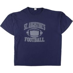 古着 ラッセル Russell カレッジTシャツ メンズXXL/eaa256753