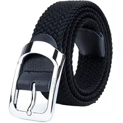 【新着商品】ゴルフ ベルト ベルト レディース 学生 伸びる ゴムベルト 編み込み 伸縮ベルト メッシュベルト 大きいサイズ カジュアル メンズ フリーサイズ ビジネス [JIFANPAUL] 紳士 ストレッチベルト