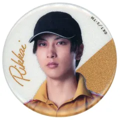 【中古】バッジ・ピンズ 速川大弥(真田弦一郎) トレーディンググリッター缶バッジ 青学＆不動峰＆立海 「ミュージカル『テニスの王子様』4thシーズン 青学vs比嘉 POP UP SHOP」