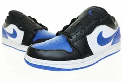 ナイキ NIKE AIR JORDAN 1 LOW ROYAL TOE 26.5cm 553558-140 AJ1 エア ジョーダン 1 ロー ロイヤル トゥ 【ブランド古着ベクトル】【中古】▲■250212のサムネイル