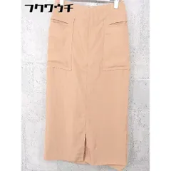 ◇ KBF+ アーバンリサーチ ロング タイト スカート サイズONE オレンジ系 レディース 【中古】 【1002802255748】