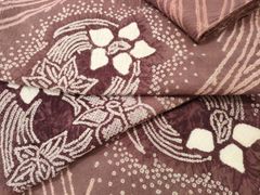 みぃ様専用】絞り浴衣 落ち着いたピンク 身丈165センチ - メルカリ