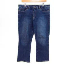 エルエルビーン デニムパンツ ボトムス ストレッチジーンズ 大きいサイズ メンズ 17サイズ ブルー L.L.Bean 【中古】のサムネイル