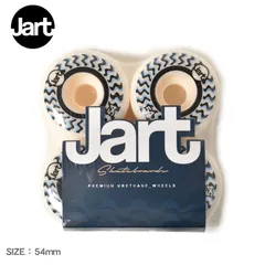 ジャート スケートボード ウィール JAWH0022A011 スパイラル 54mm ジャート ウィール パック JART SKATEBOARDS カラー:ホワイト 品番：73649010のサムネイル