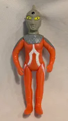 ブルマァク ウルトラセブン ミニサイズ 赤成型 体無塗装 ソフビ　当時物 ブルマァク ウルトラセブン ミニサイズ 赤成型 体無塗装 ソフビ