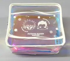 【中古】バッグ 五条悟＆夏油傑 オーロラスクエアポーチ 「呪術廻戦 懐玉・玉折フェア2023 in JUMP SHOP」