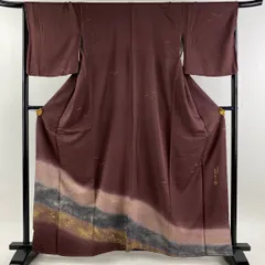 【超激安新品】袋帯 美品 名品 落款 岩井友見 斜縞 波 箔 黒灰 六通 正絹 ☆☆☆☆ 仕立て上がり