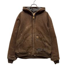 90’s carhartt アクティブジャケット　鬼フェード　炭黒 Carhartt カーハート ジャケット アクティブジャケット メンズ