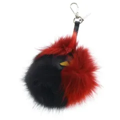 FENDI　フェンディ　極美品　ポンポンチャーム　キーホルダー　ファーチャーム ポンポンチャーム ブラウン | Fendi
