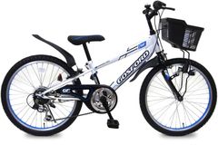子供用自転車 キッズサイクル 22インチ ゴスフォード シマノ6段変速 LEDブロックライト